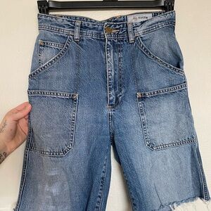 AG Adriano Goldschmied Blue Jean Shorts